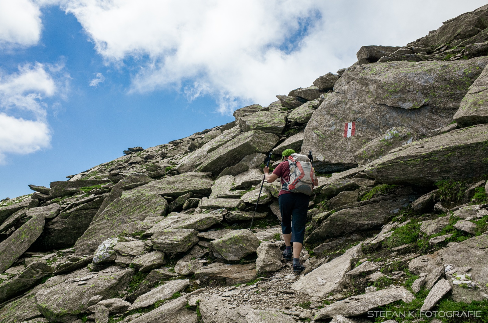 Auf den letzten Metern im Kar